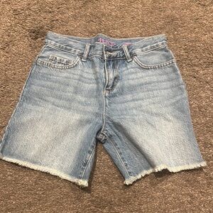 Children place Casual Blue Denim Shorts